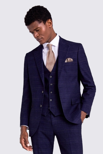 Navy Blue Suit, Men's Wedding Suit Rentals
