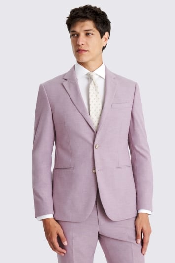 Slim Fit Quartz Pink Suit