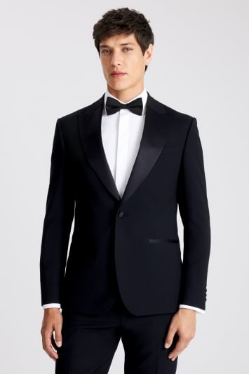Slim Fit Black Tuxedo