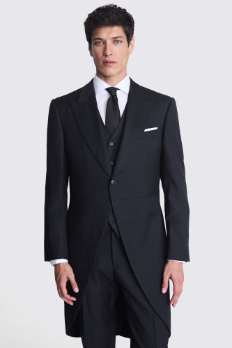 Charcoal Tails Suit | Moss Hire