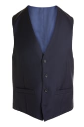 Tailored Fit Navy Waistcoat