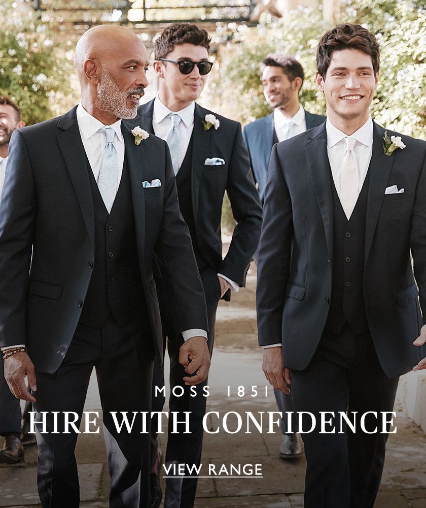 Mens Suit Hire | Tuxedo Hire, Morning Suits | Moss Hire